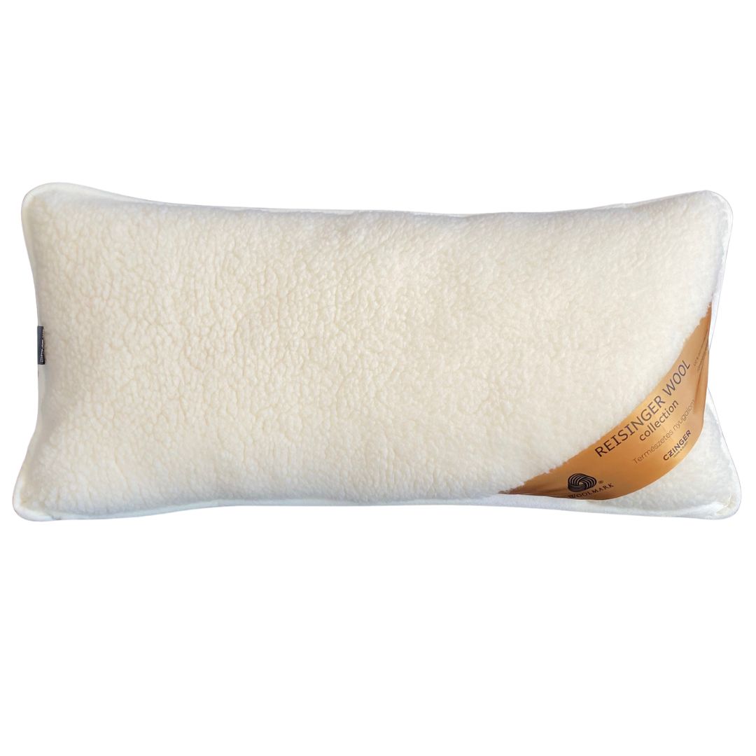 Wool Euro pillow double-sided 600 gr/m2 - 40x80 cm
