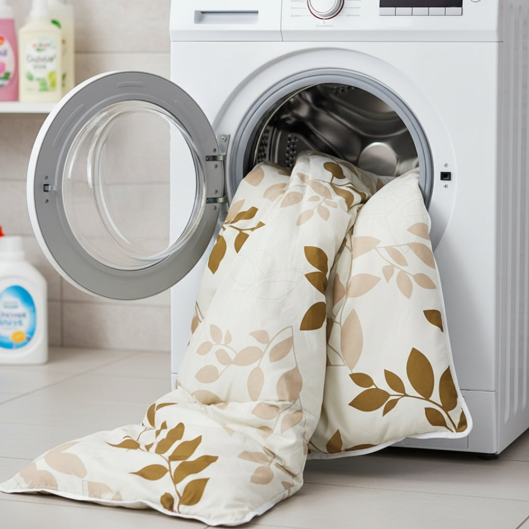 Family Soft - Antiallergische normal dicke 4-Jahreszeiten-Bettdecke - 1000 gr