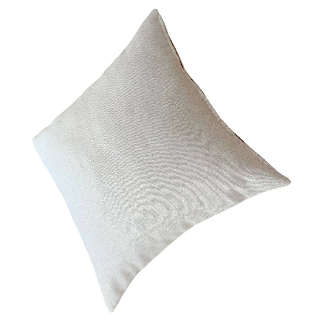 Decorative cushion (with insert) 45x45 cm (cream)
