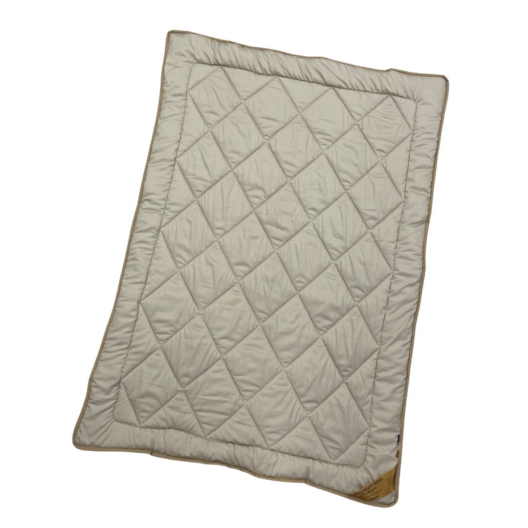 Weiß - Woll-4-Jahreszeiten-Bettdecke - 140x200 cm