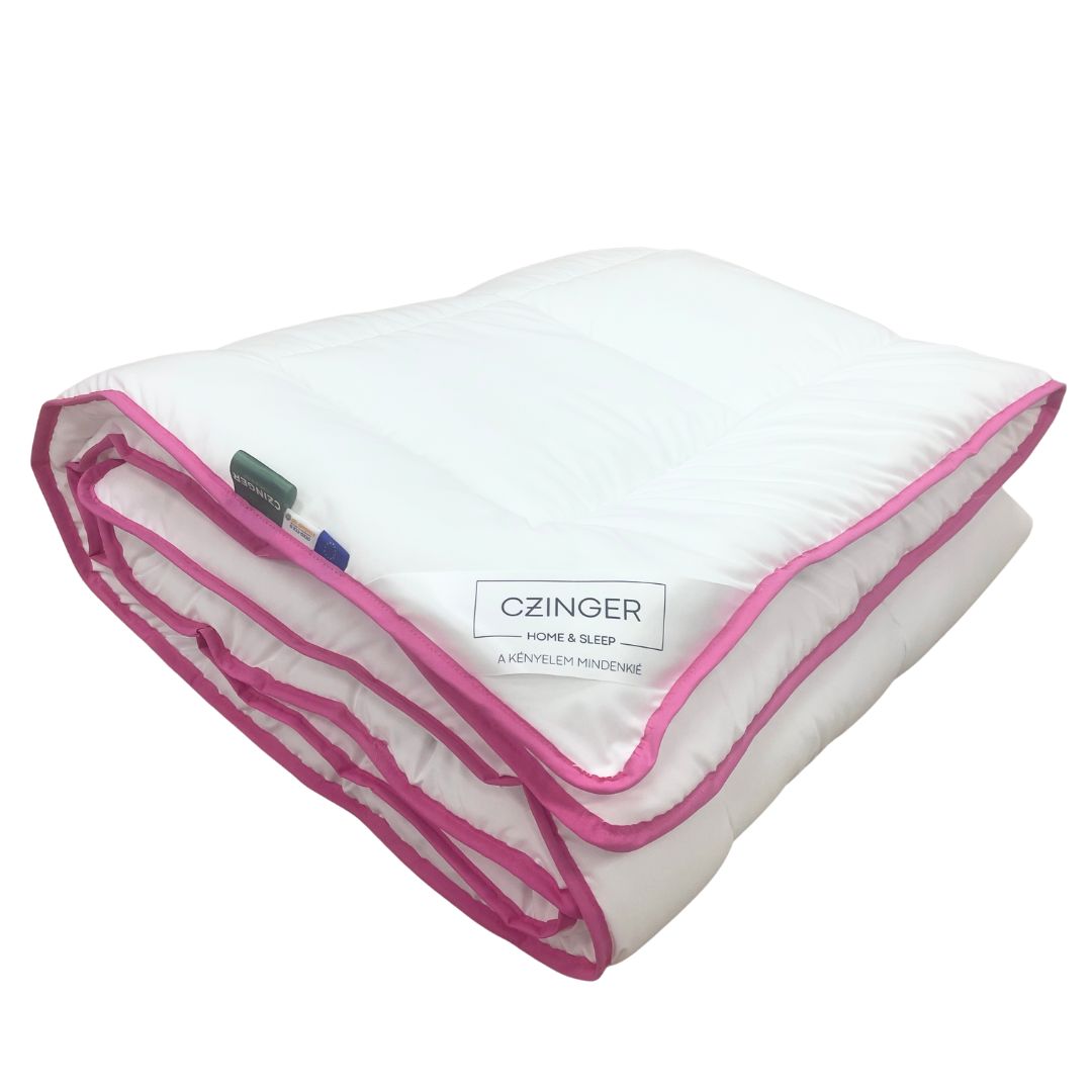 Family Pink - Anti-allergic regular duvet - 1000 gr