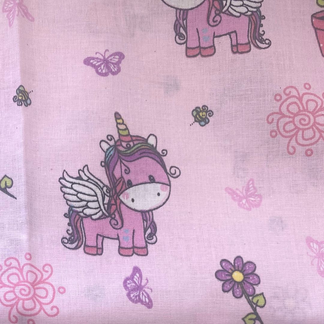 Large roller pillow - Unicorn