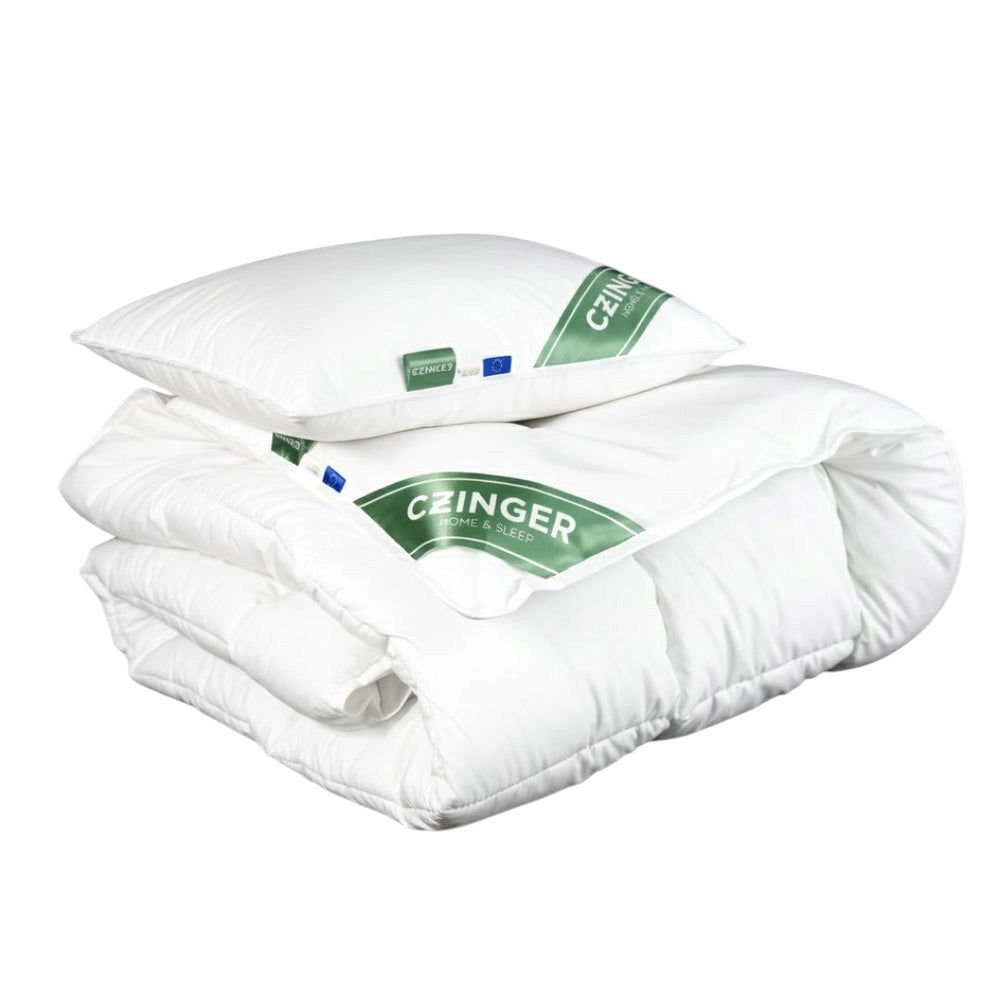 Allergie "STOP" Antiallergische Bettwäsche 3er Set mit Einfassband - 4 Jahreszeiten - verpackt