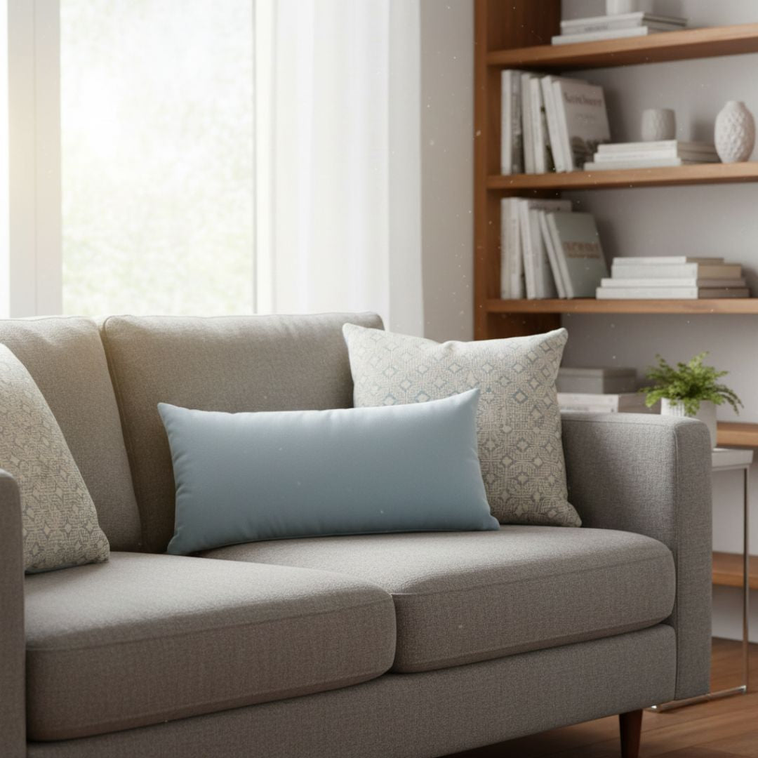 Decorative cushion (with insert) 45x45 cm (cream)