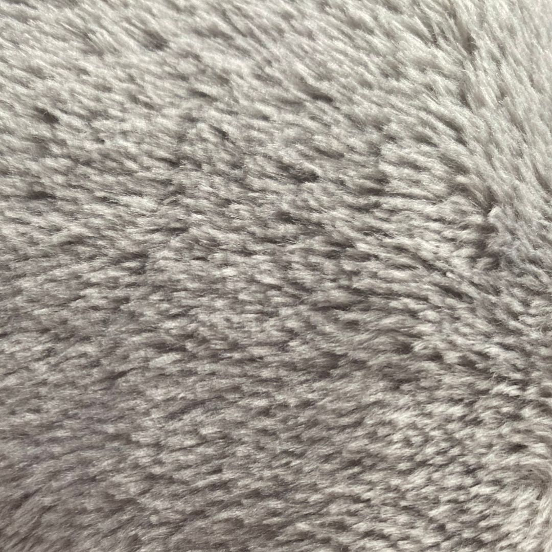 Gray soft blanket