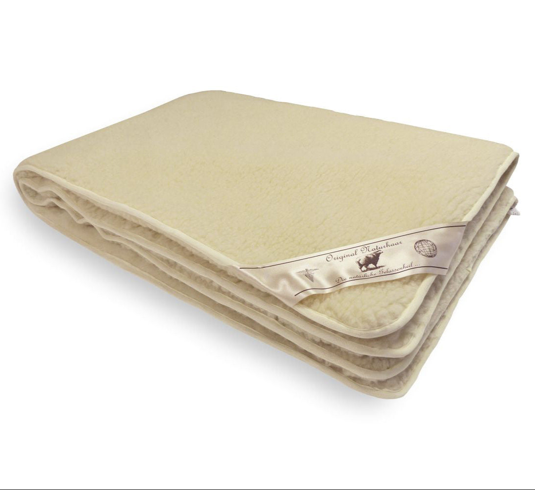 Doppelseitige Wolldecke - 450 gr/m2