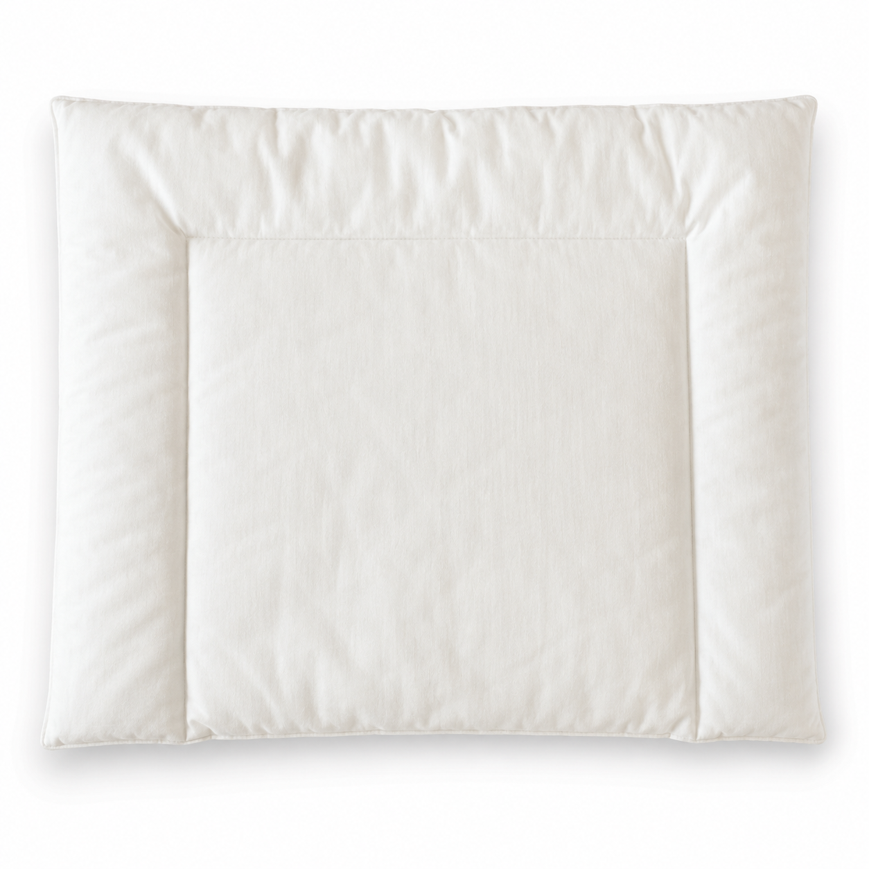 Allergy "STOP" flat children's pillow - white quilted