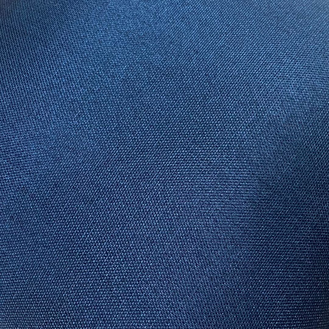 Dark blue decorative pillow - with insert - 30x60 cm