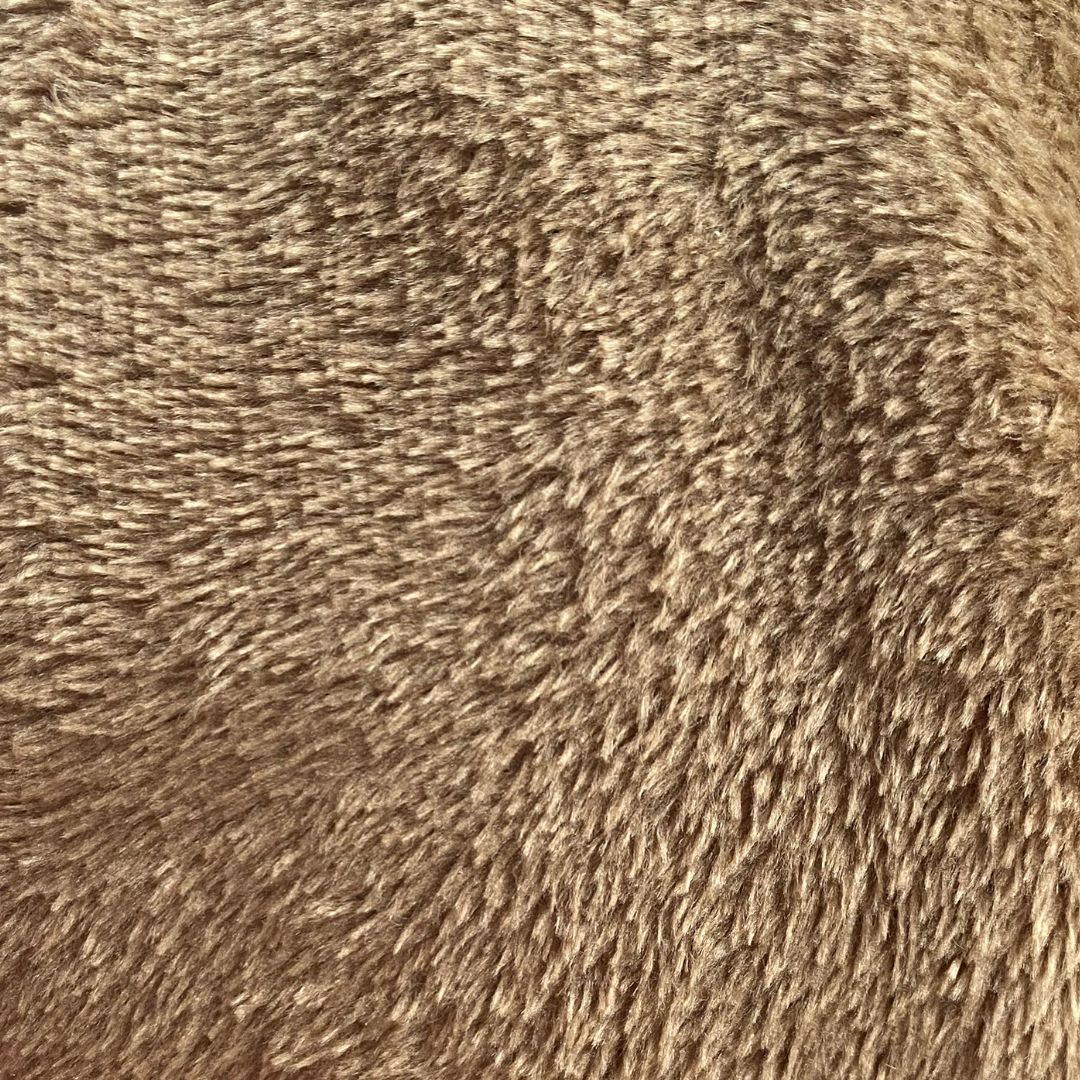 Középbarna puha pléd