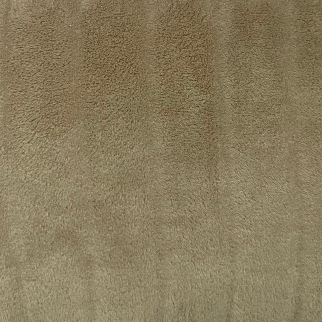 Braunes pelziges Dekokissen - mit Einlage - 45x65 cm