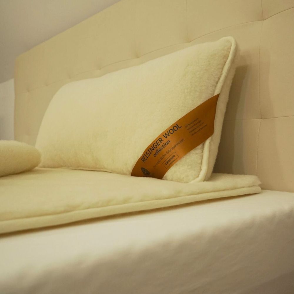 Cashmere-Wool Euro pillow double-sided 550 gr/m2 - 40x80 cm LUXURY QUALITY