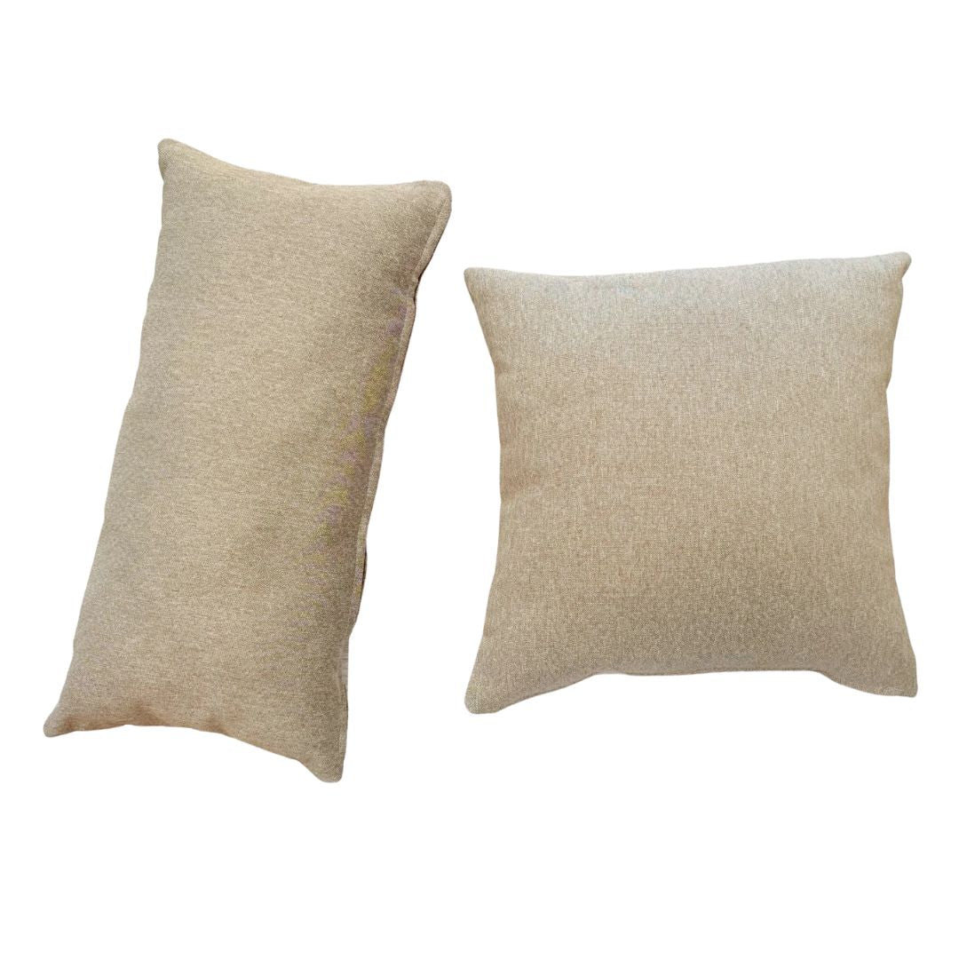 Dekokissen (mit Einlage) 45x45 cm (creme)