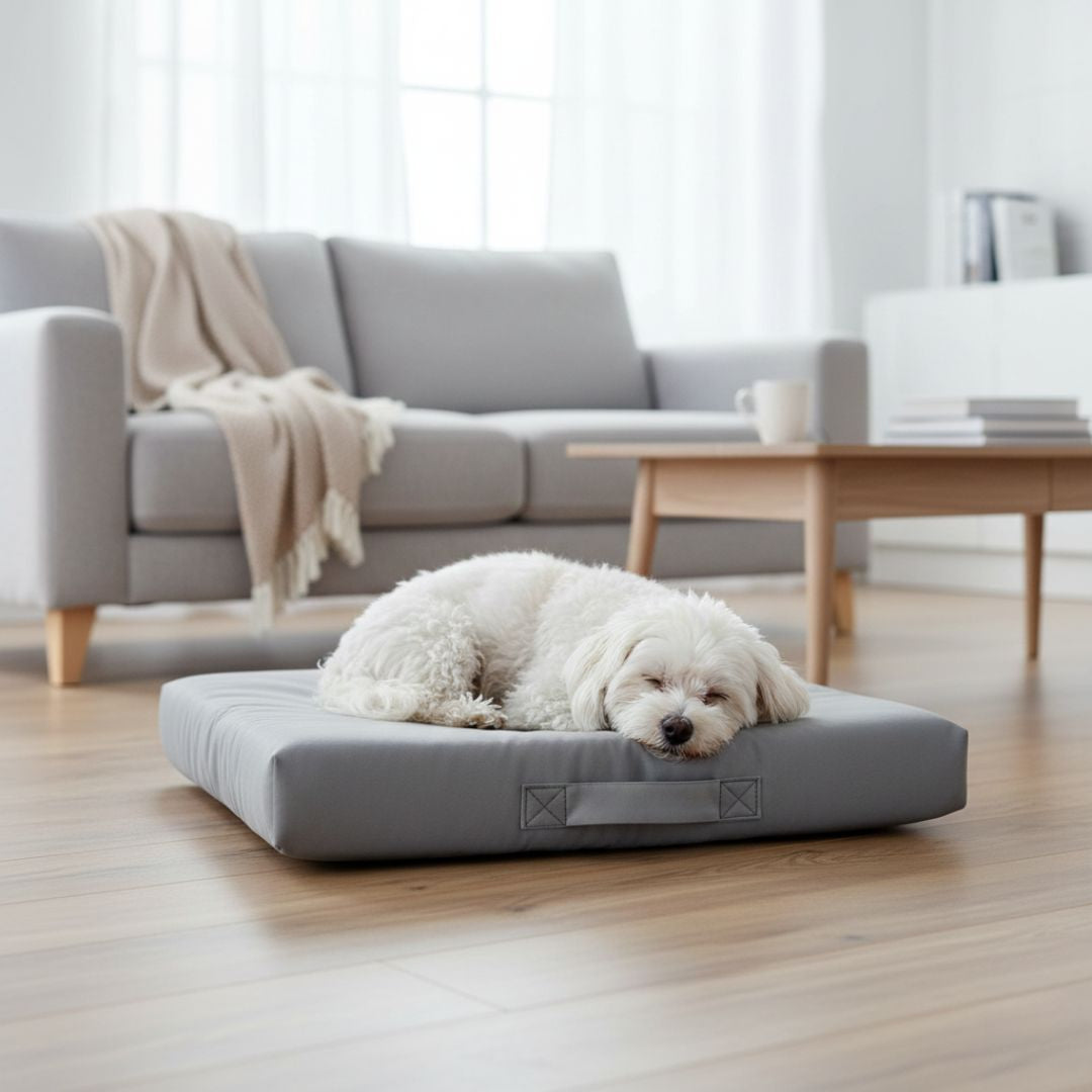 Premium Mattress Dog Bed - Gray