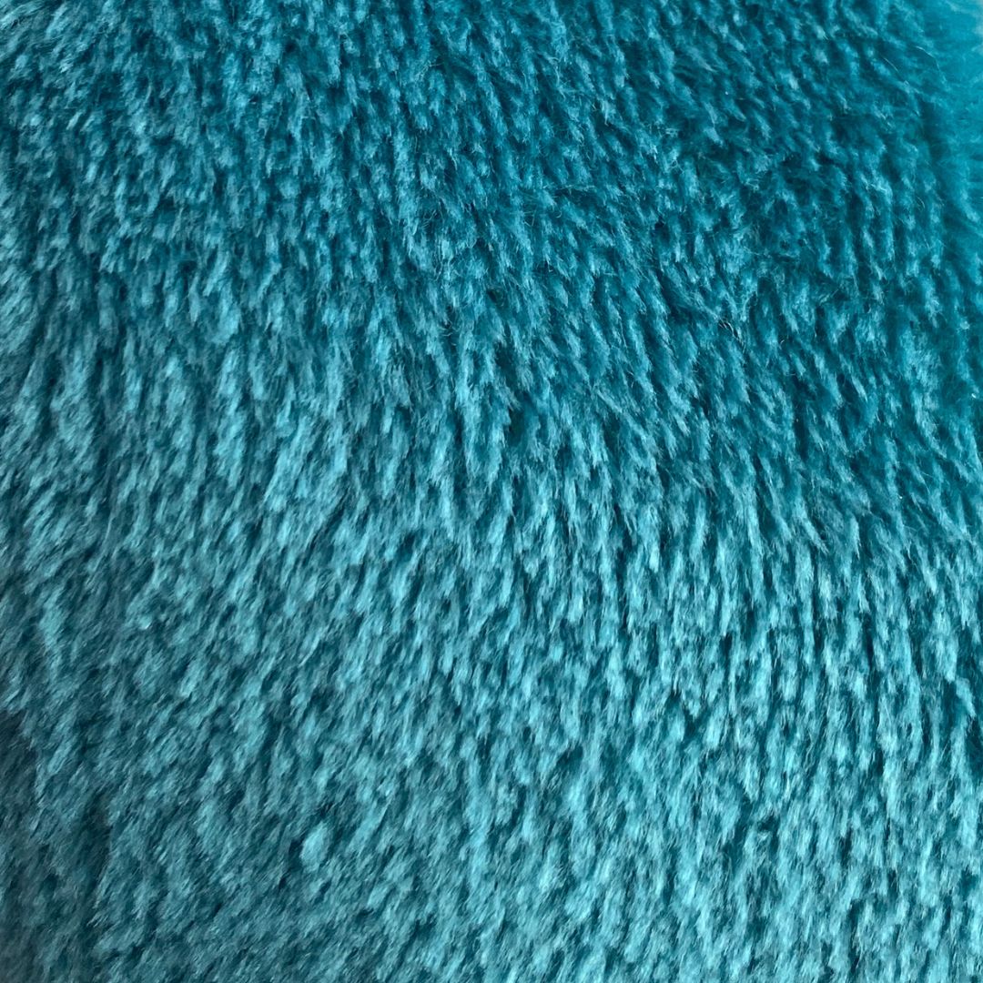 Turquoise soft blanket