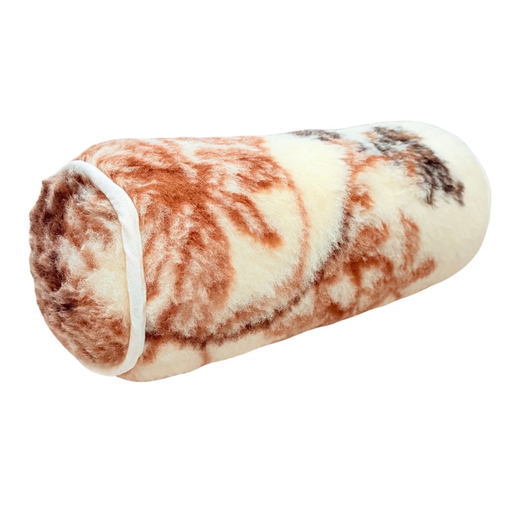 Wool roller cushion - patterned 520 gr/m2 