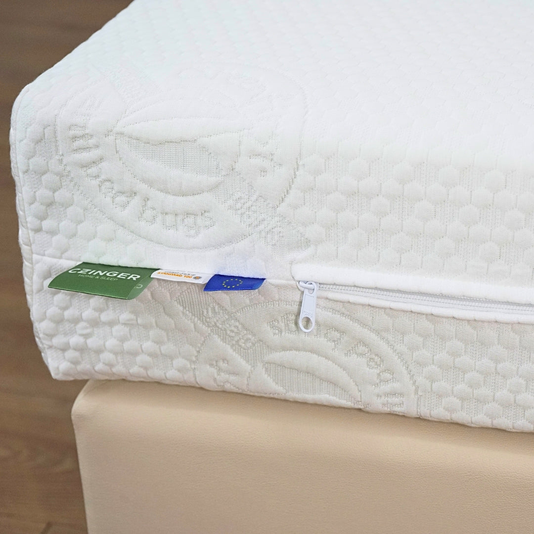 Czingerhome GREENFIRST® Anti Bed Bug - Mattress cover with zipper, removable (against bed bugs)