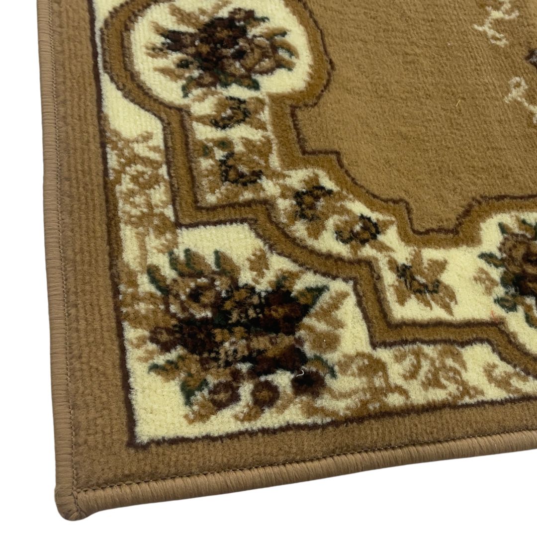 Brown-Beige patterned runner