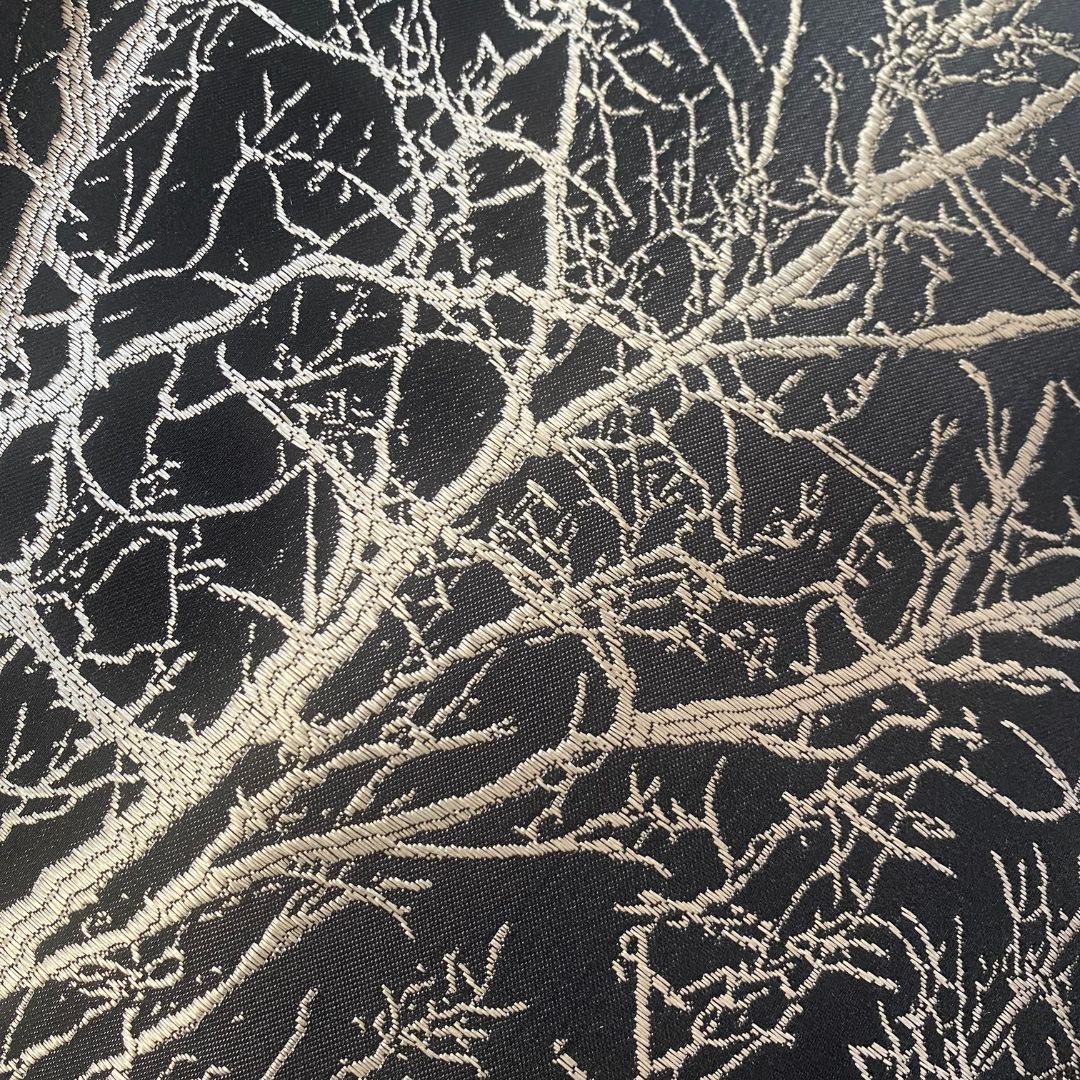 Branch velvet decorative pillow - 45x45 cm