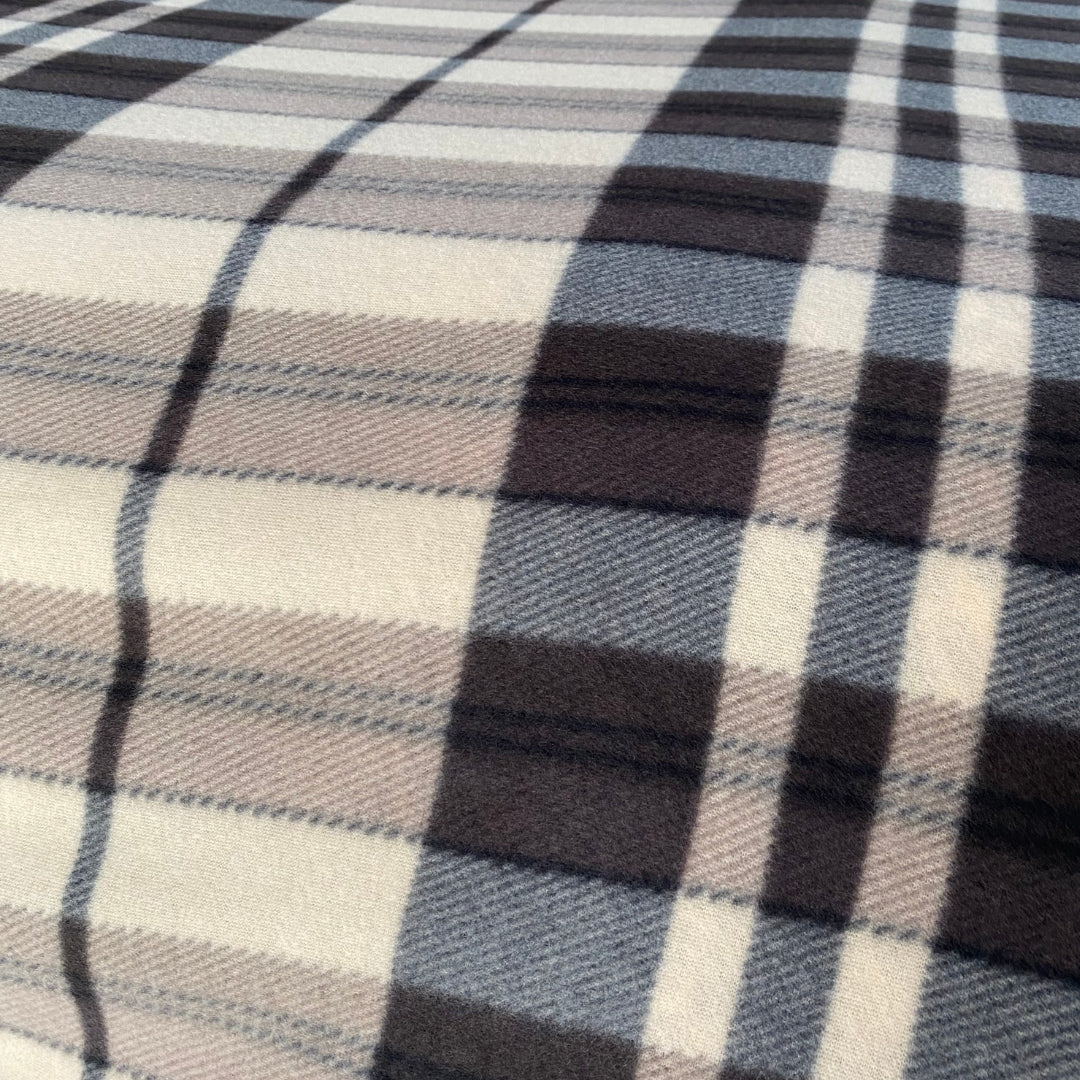 Braun/grau kariertes Plaid
