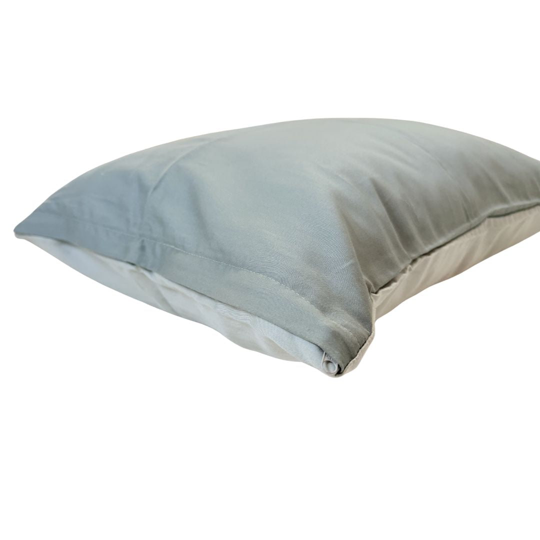 Mauvefarbener Satin-Kissenbezug – TC 250