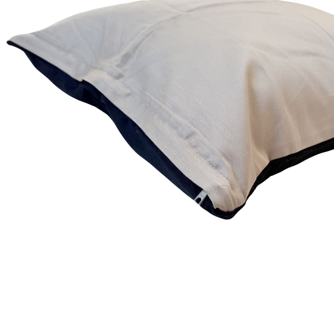 Mauvefarbener Satin-Kissenbezug – TC 250