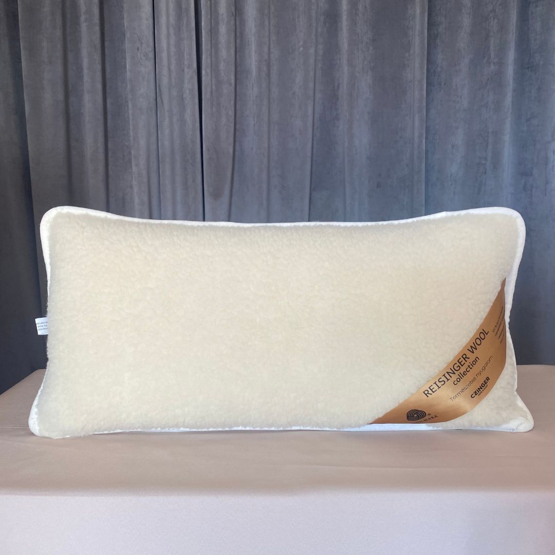 Wool Euro pillow double-sided 450 gr/m2 - 40x80 cm