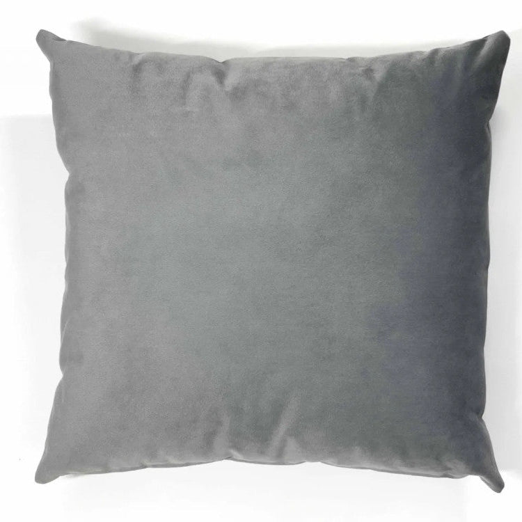 Dekokissen (mit Einlage) 45x45 cm (grau)