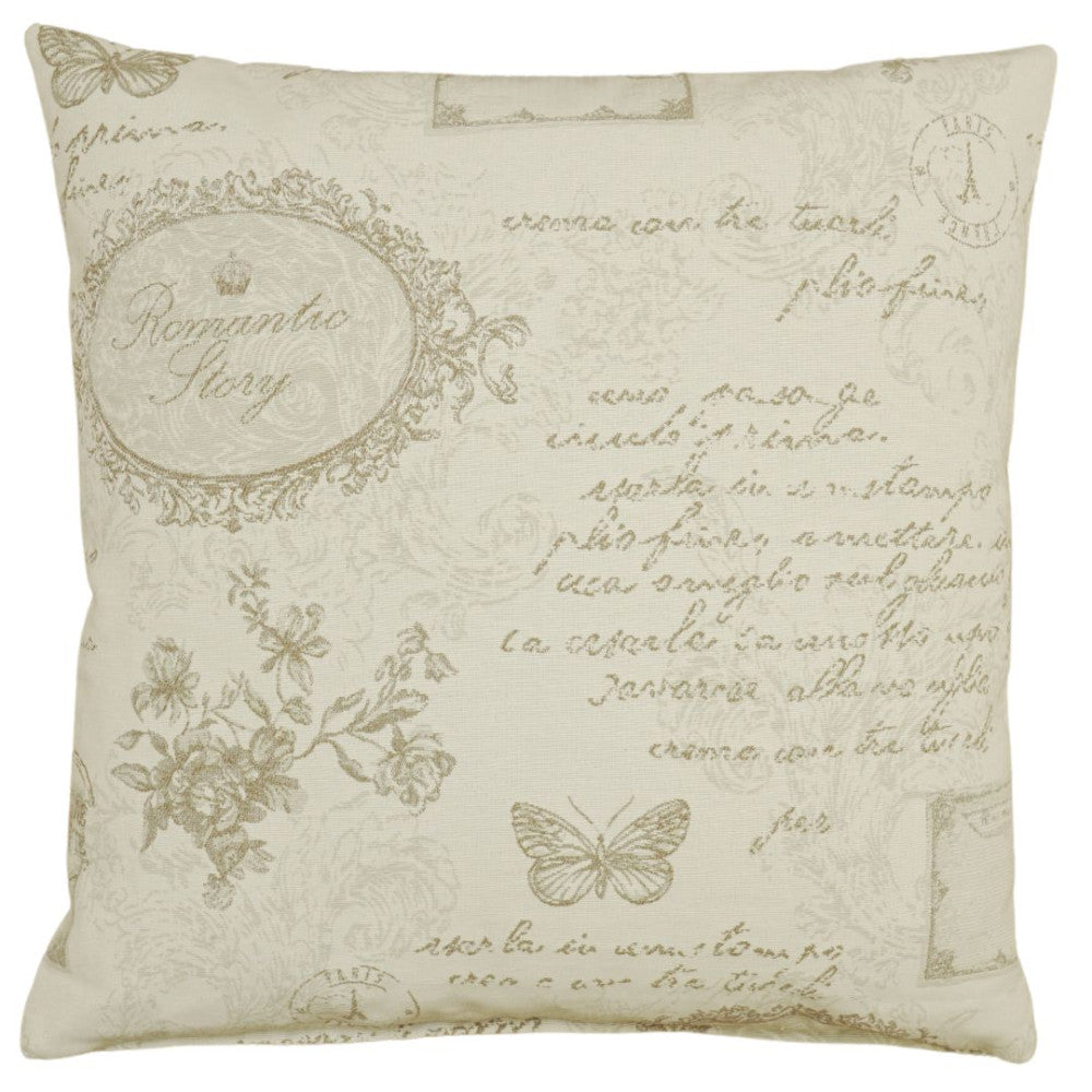 Decorative cushion with insert - 38x38 cm - VINTAGE