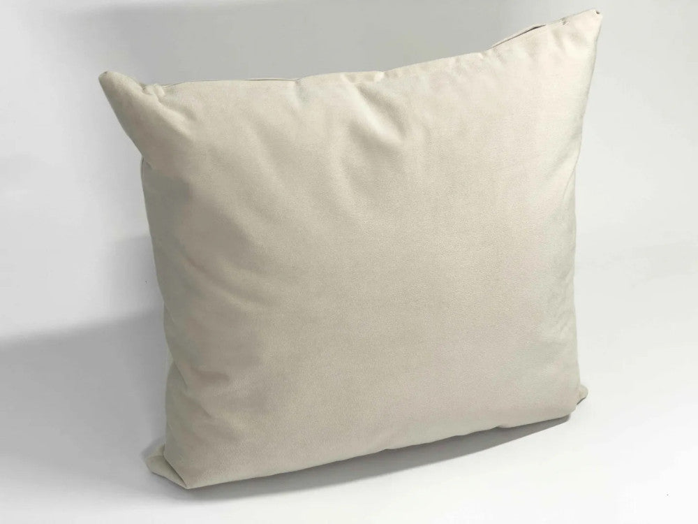 Dekokissen (mit Einlage) 45x45 cm (creme)