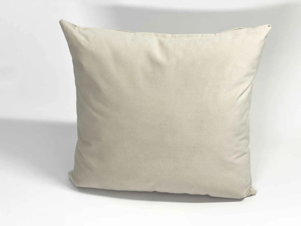 Dekokissen (mit Einlage) 45x45 cm (creme)