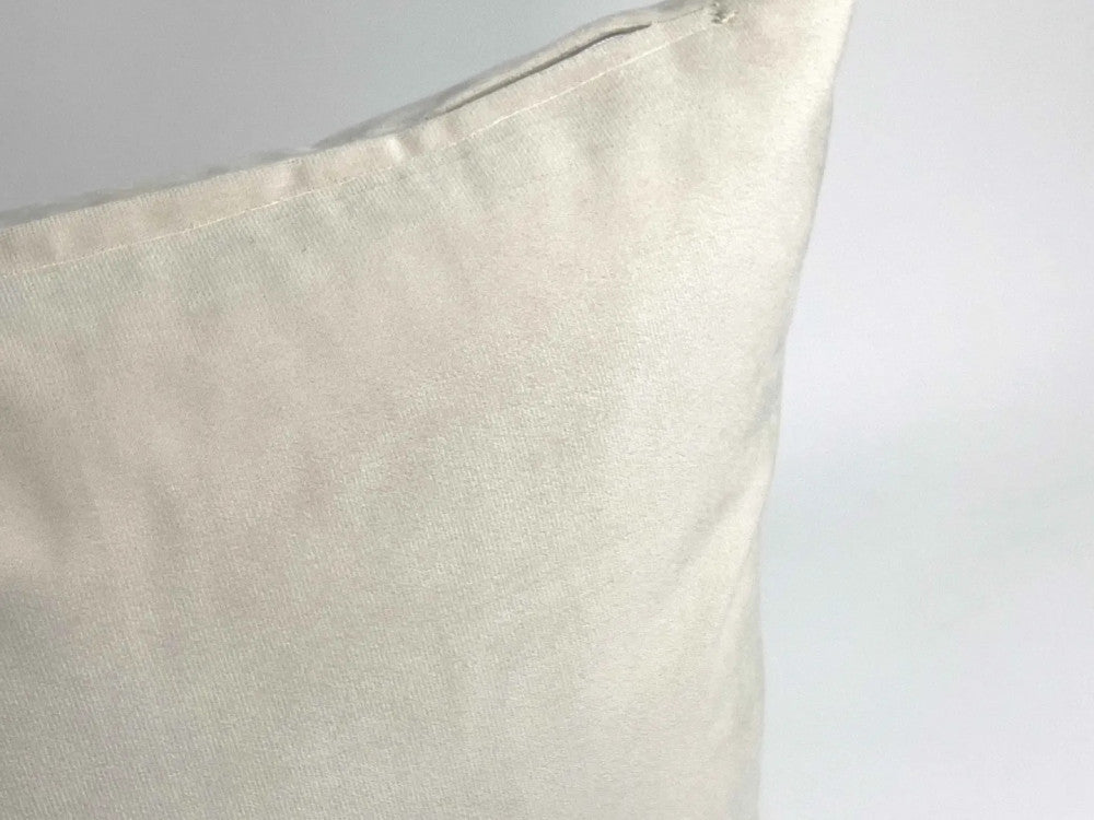 Dekokissen (mit Einlage) 45x45 cm (creme)