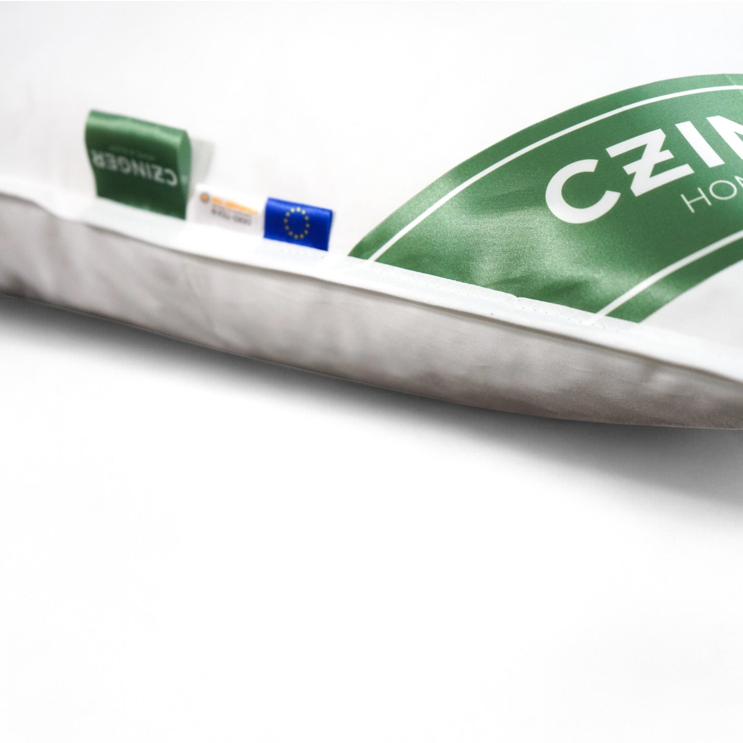 Allergy "STOP" anti-allergic pillow set /large pillow, small pillow/ 100% cotton cover with hem band