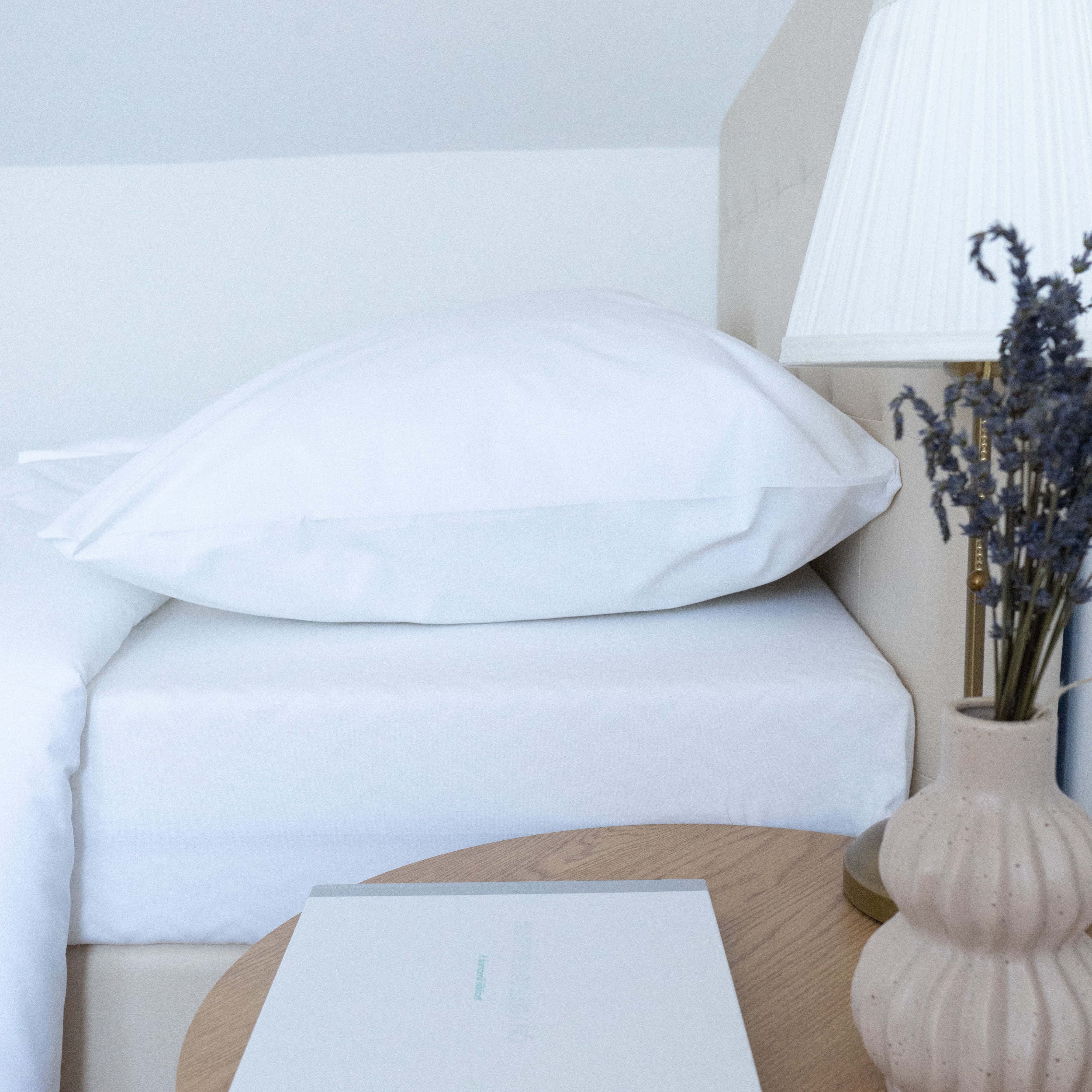 Hotel-Bettlakenset aus 100 % Baumwollleinen – Spannbettlaken – 2er-Set – 146 g/m²