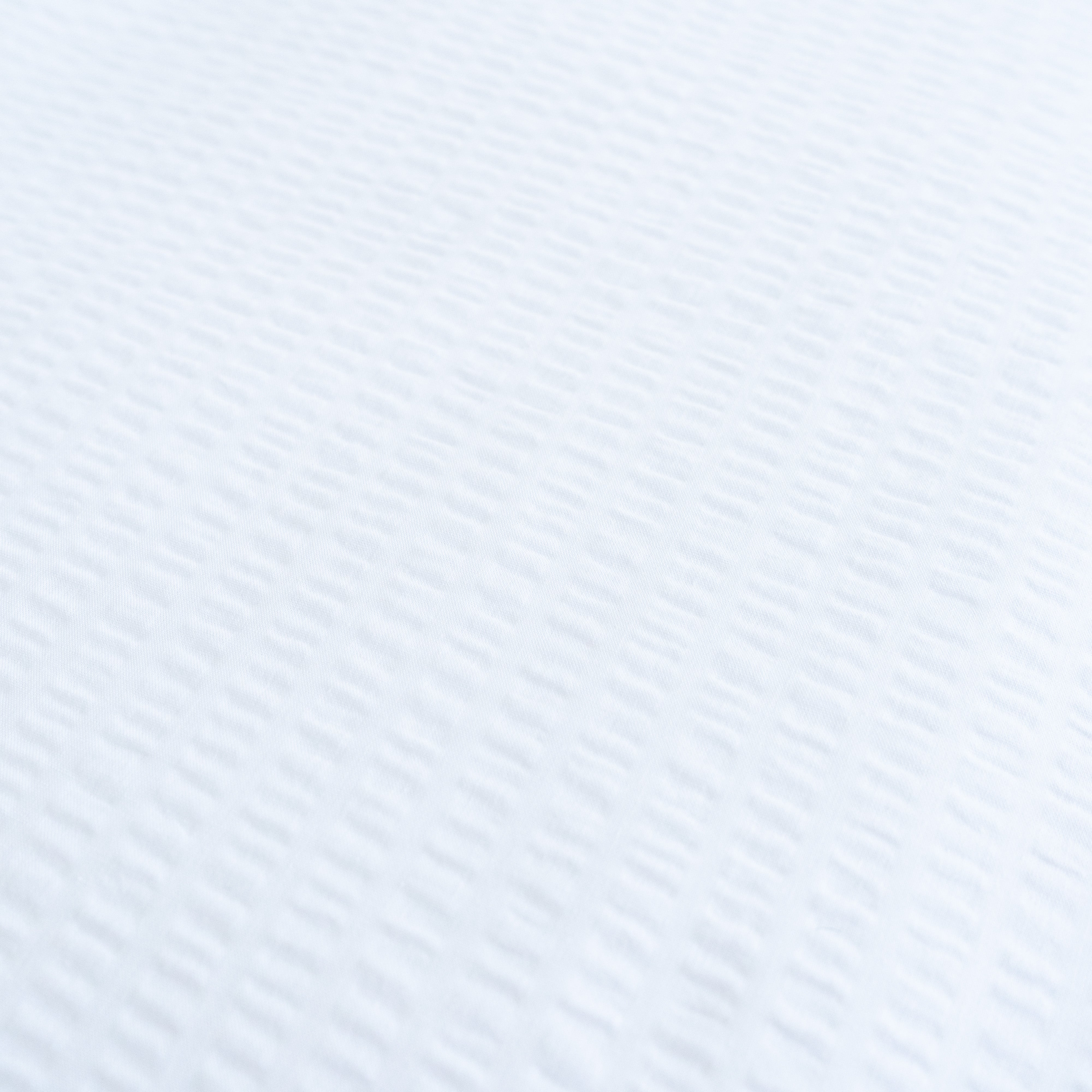 Bettwäscheset aus Krepp, 100 % Baumwolle, Spannbettlaken, 2er-Set, 130 g/m²