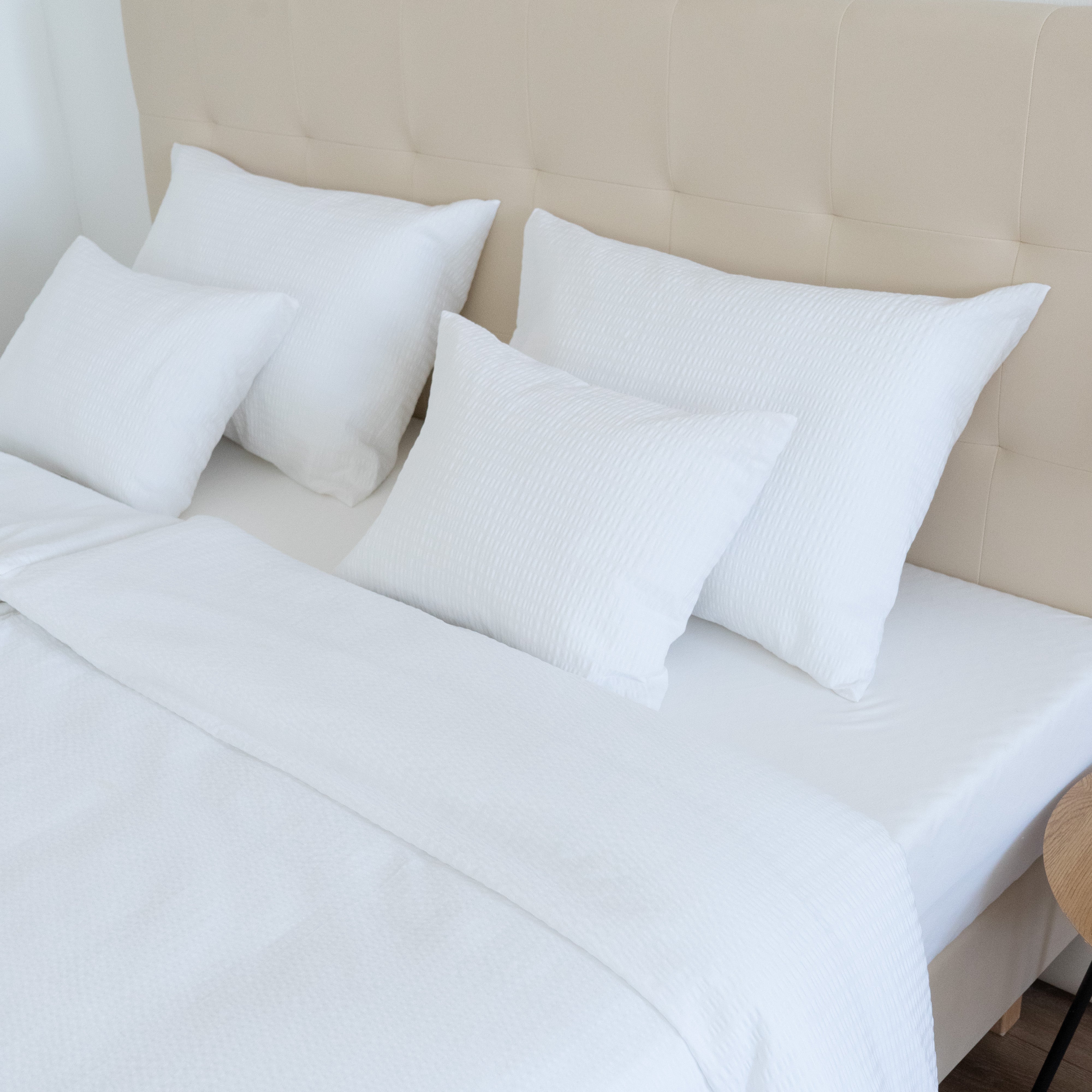 Krepp 100% pamut ágyneműhuzat garnitúra - áthajtós - 3 db-os szett - 130 gr/m2