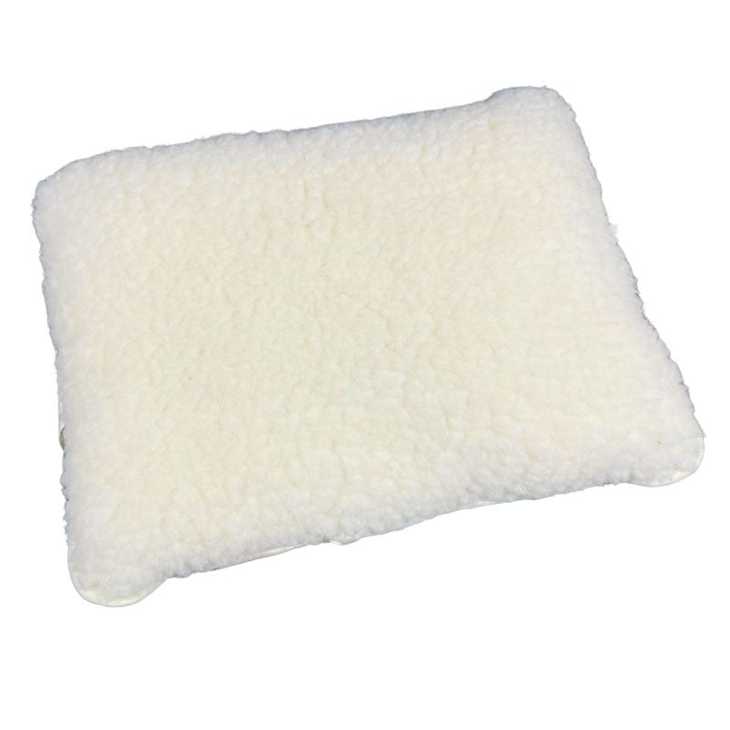 Egyoldalas gyapjú levendula mintás kispárna - 40x50 cm