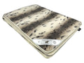 Doppelseitige Wolldecke – Luchs-Motiv – 550 g/m²