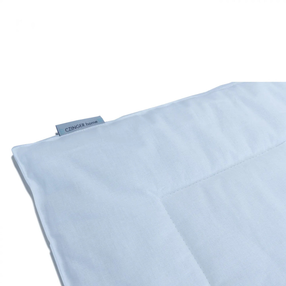 Allergie "STOP" - Kinderbettwäsche-Set (Bettdecke + kleines Kissen) 2-teilig - mit Einfassband