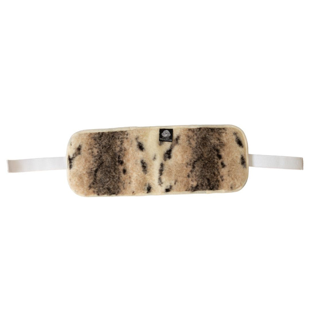 Wool kidney warmer - 20x55 cm - medium - patterned