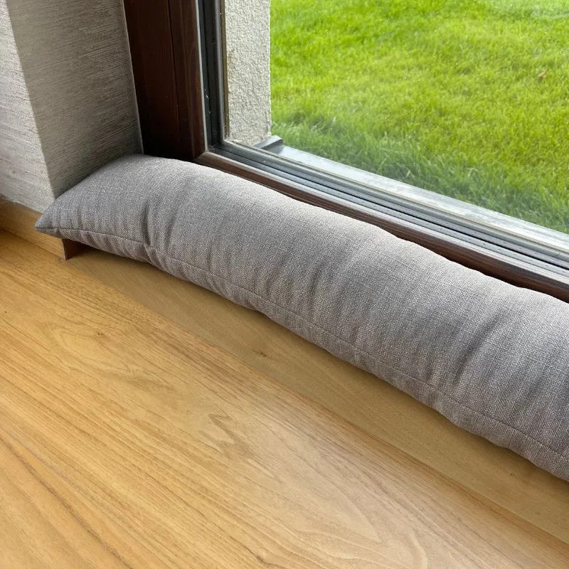 Decor grey draft stopper