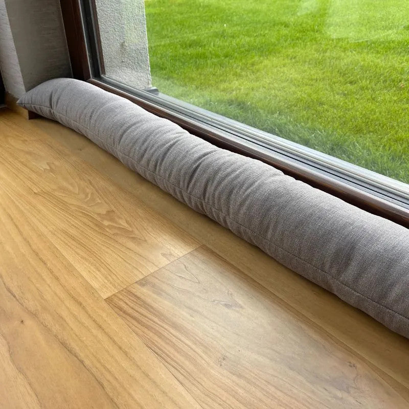 Decor grey draft stopper