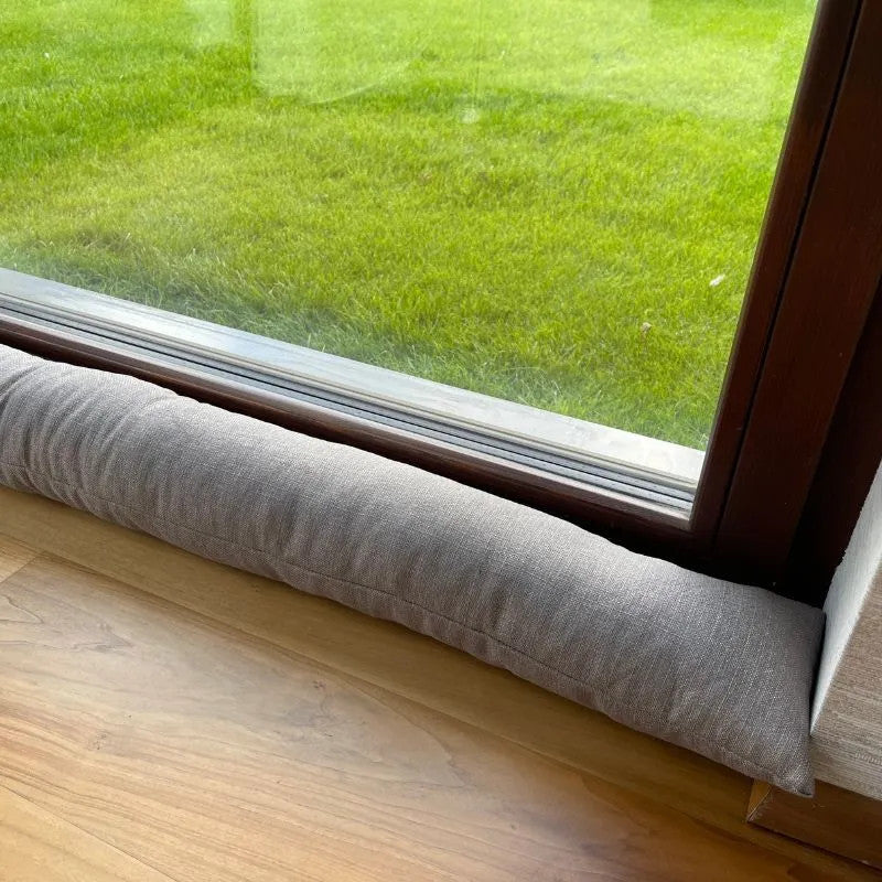 Decor grey draft stopper