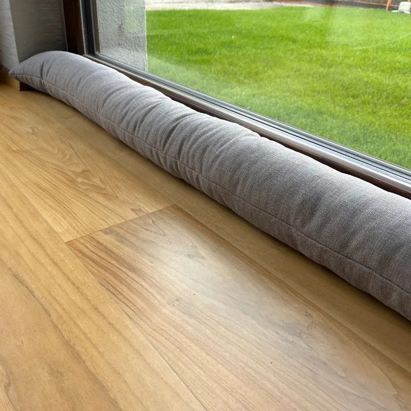 Decor grey draft stopper