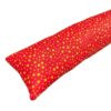 Christmas draught excluder - star pattern