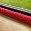 Christmas draught excluder - star pattern