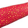 Christmas draught excluder - star pattern
