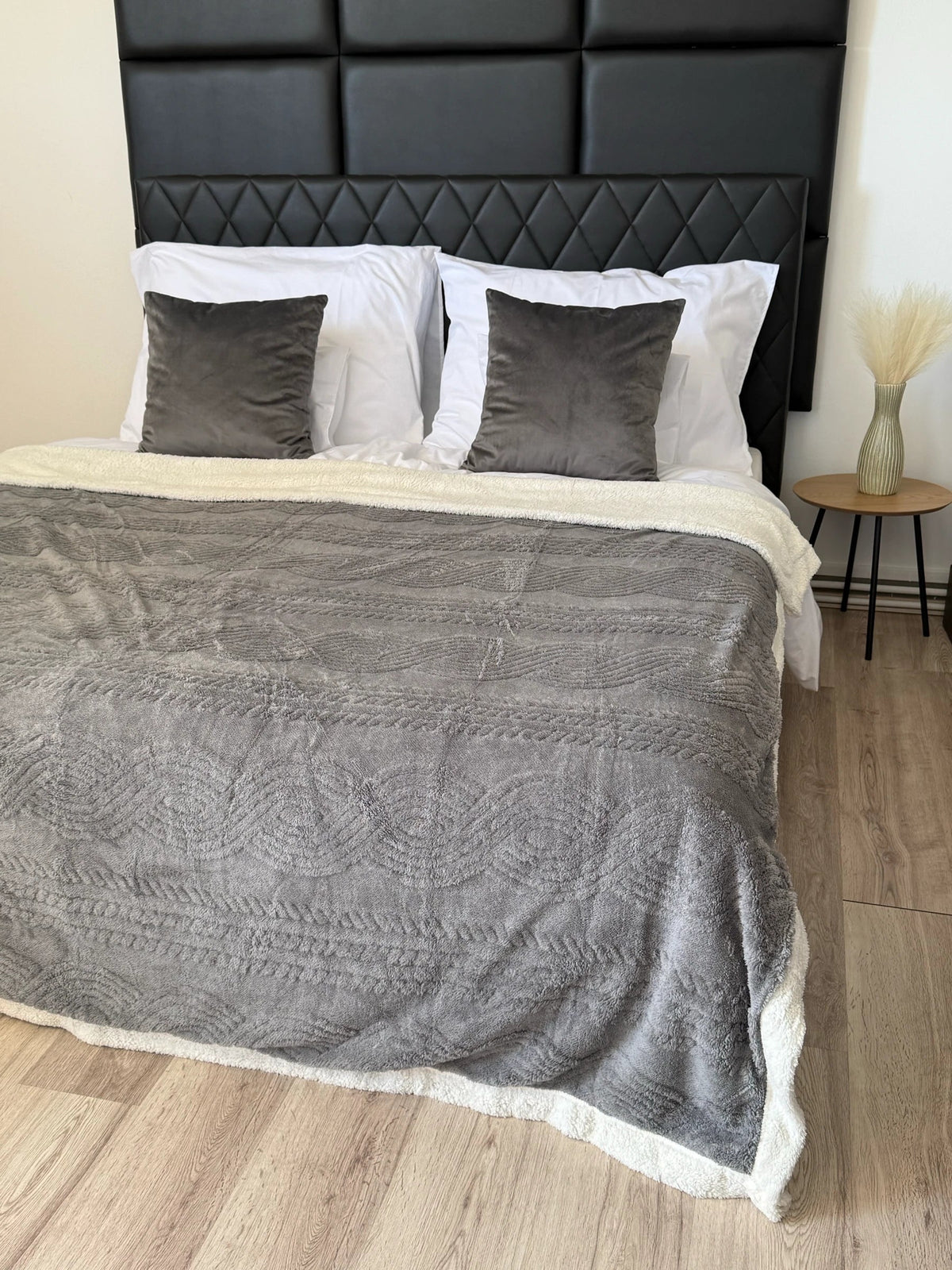 Medium brown soft blanket