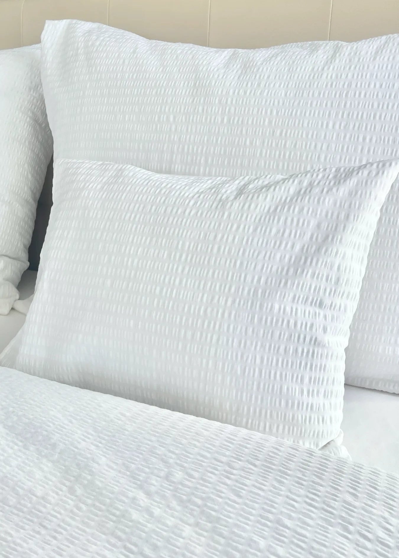 Crinkle duvet cover set – 100% cotton – Practical comfort for everyday