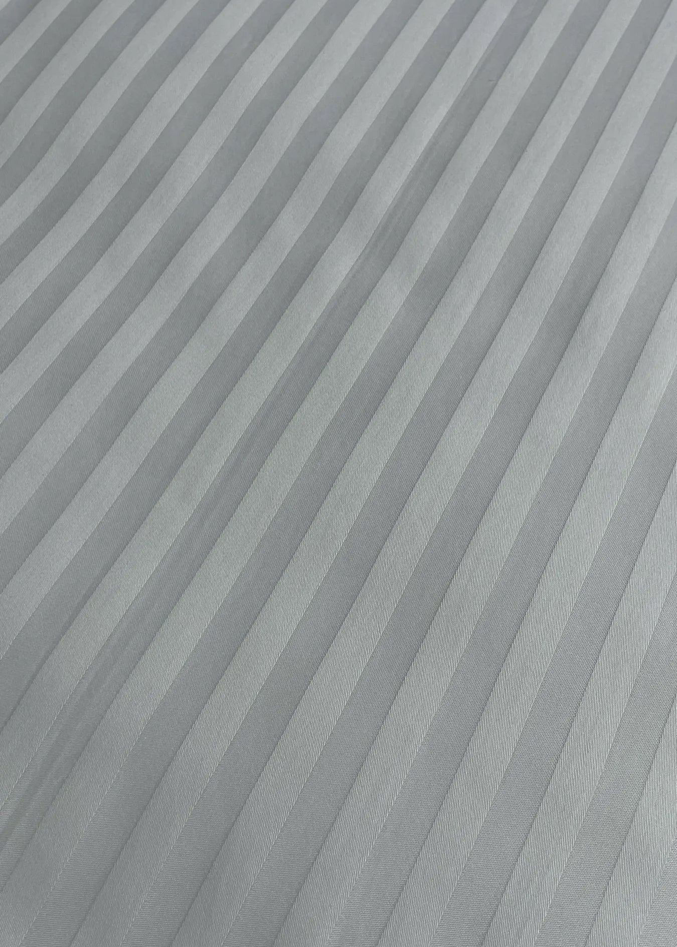 Hotel satin 1 cm striped bed sheet set 100% cotton - fold-over - set of 3 - 140 gr/m2 - packaged