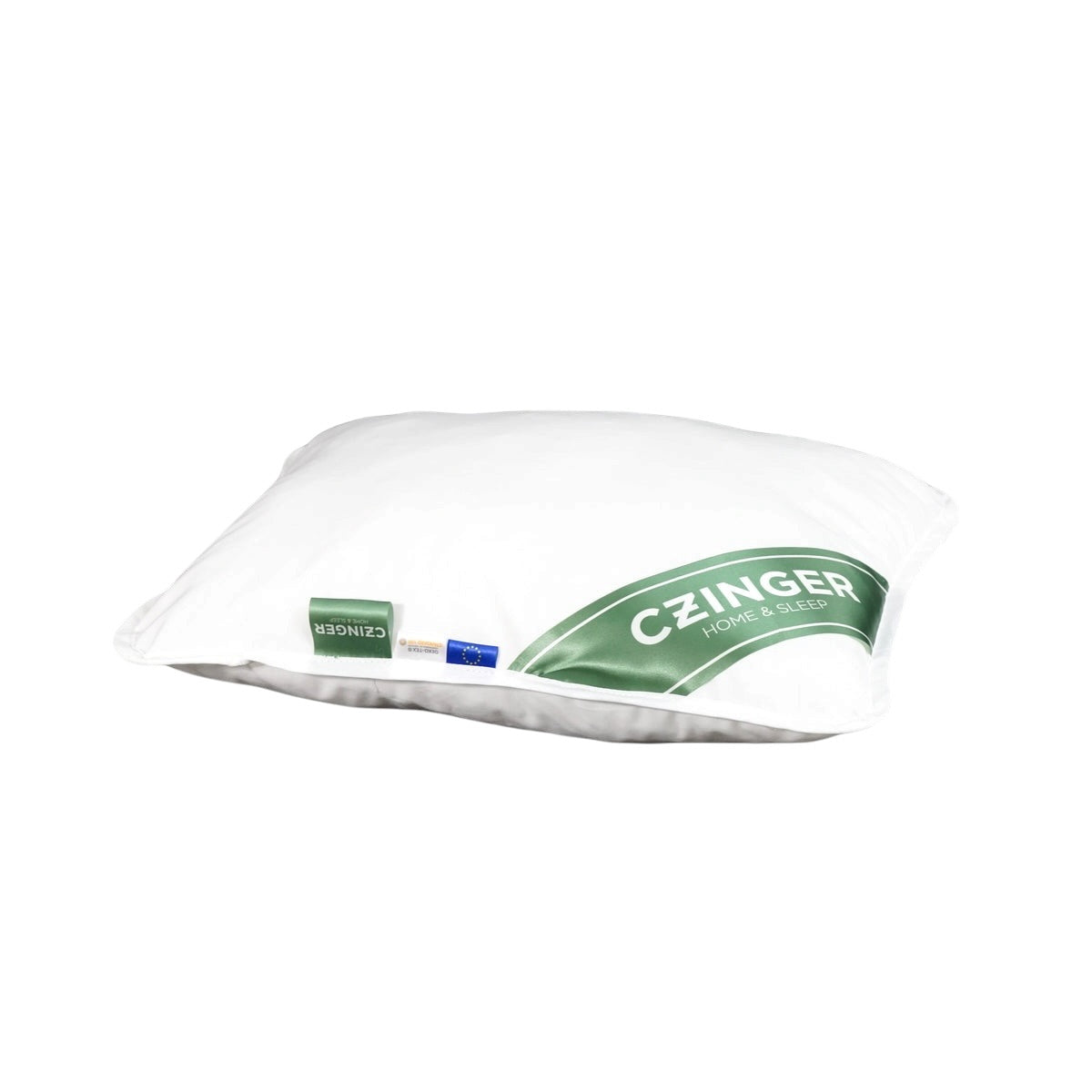 Allergy "STOP" anti-allergic pillow set /half pillow, small pillow/ 100% cotton cover with hem band